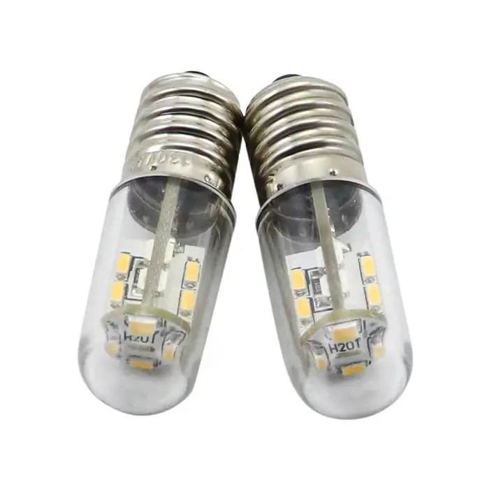 Ampoule LED E14 1W 12V 24V 110V 220V, projecteur de nuit, pendentif en maïs, lumière pour réfrigérat