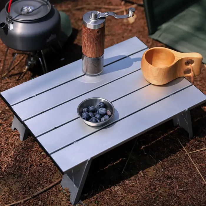 Mini table de camping pliable portable, ultraléger, camping en plein air, voyages, plage, pique-niqu