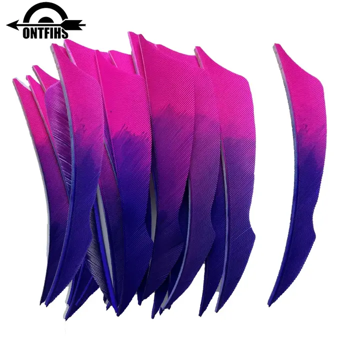ONTFIHS – plumes de dinde naturelles de 4 pouces