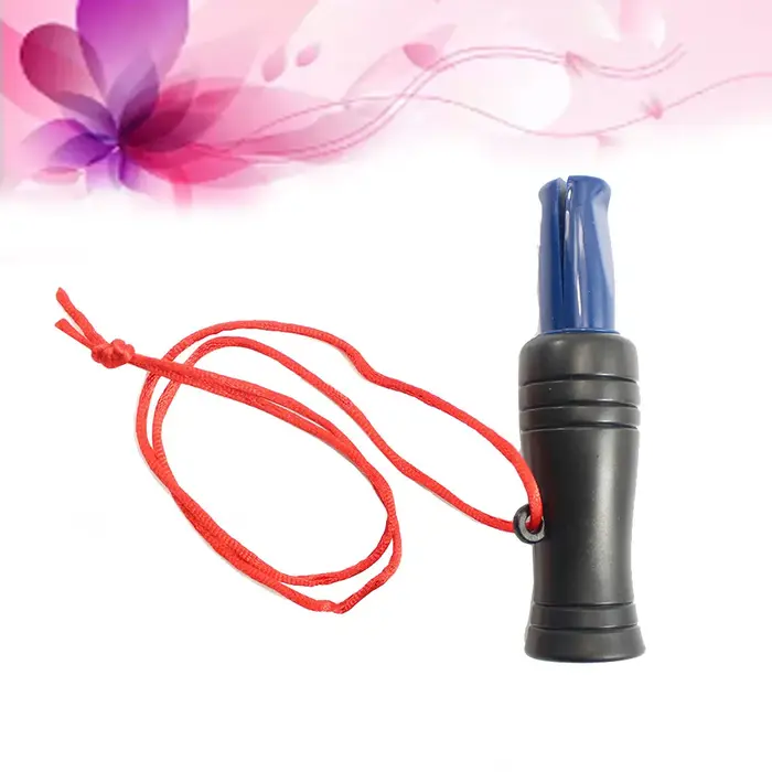 Sifflet imitation canard faisan oie - Outil chasse gibier d'eau en plastique durable