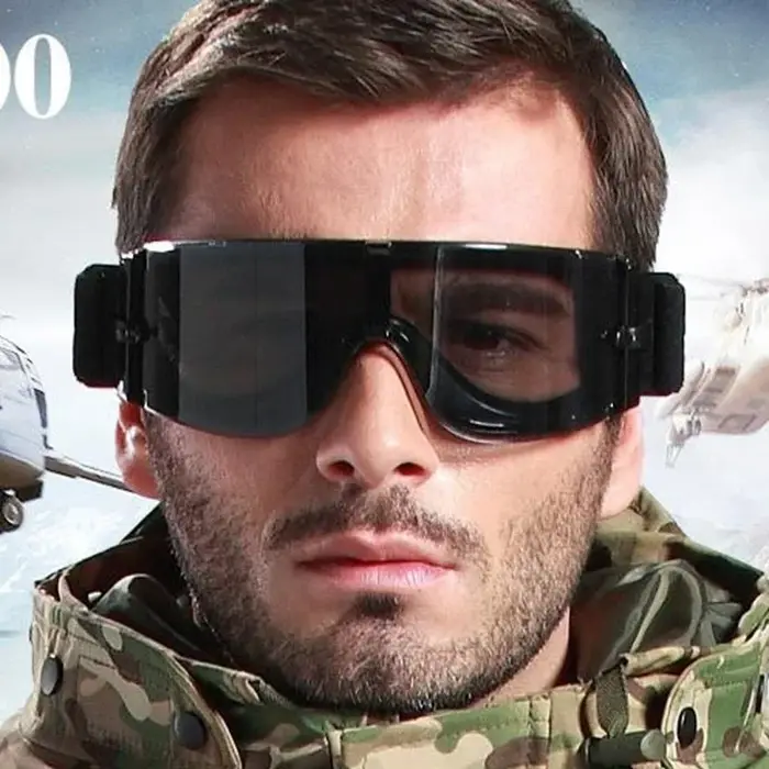 Lunettes tactiques airsoft et paintball pour randonnée et activités outdoor polyvalentes