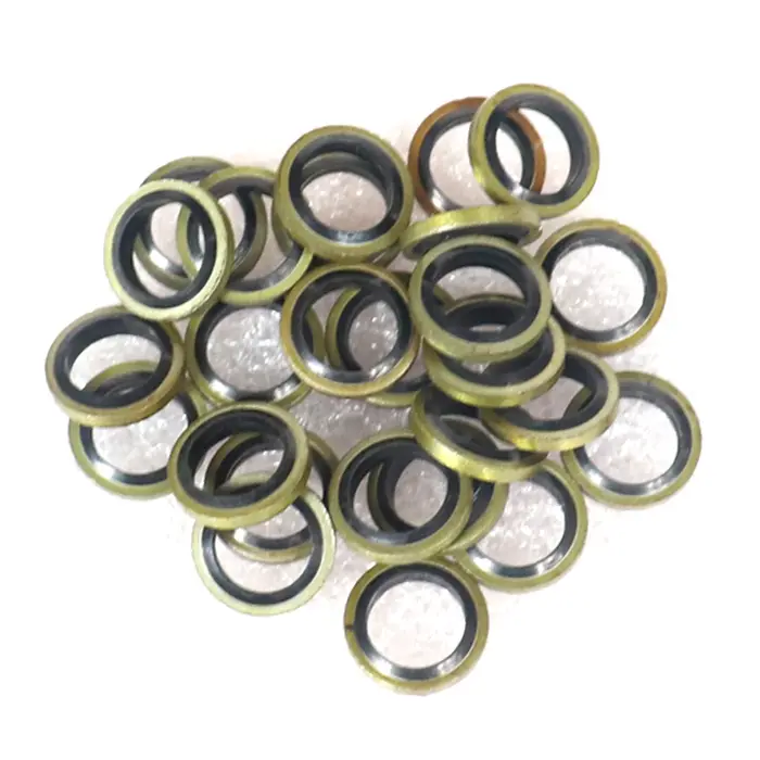 Bancs de vis de vidange d'huile de 2,2 de banjo, joints de rondelle pour moto, embrayage hydraulique