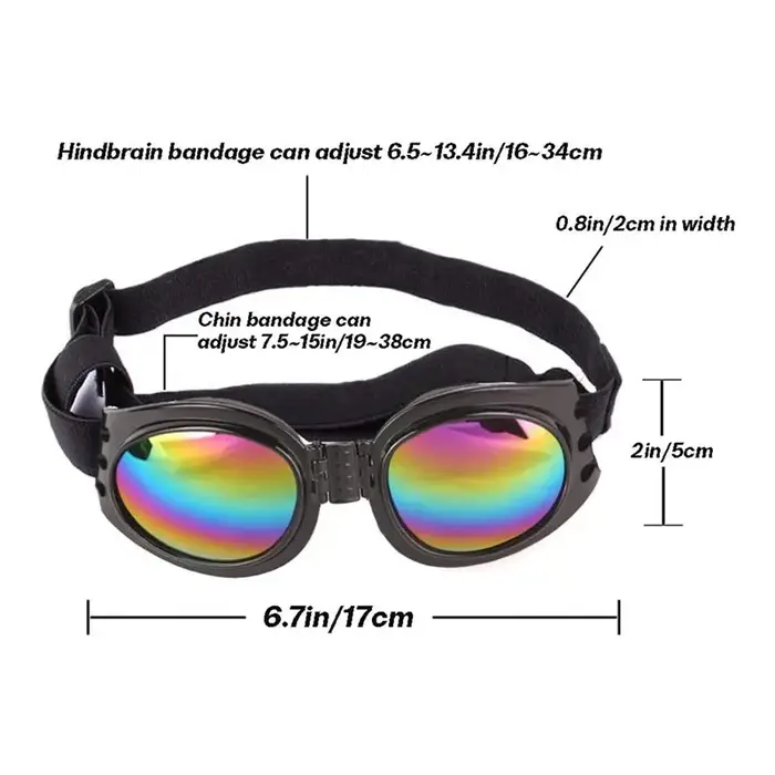 Lunettes de soleil pour chien, 6 couleurs, mignonnes, pour animaux de compagnie, pour chat, Protecti