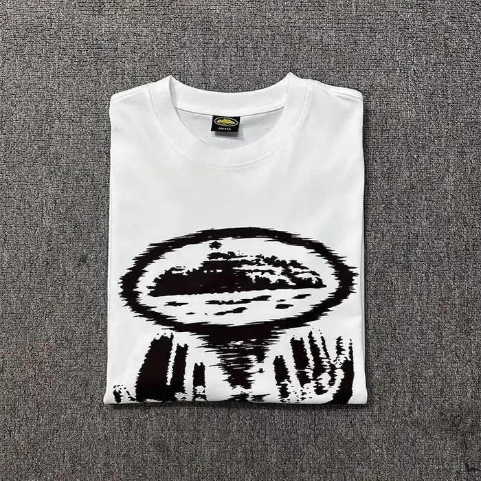 T-shirt imprimé en coton pour homme