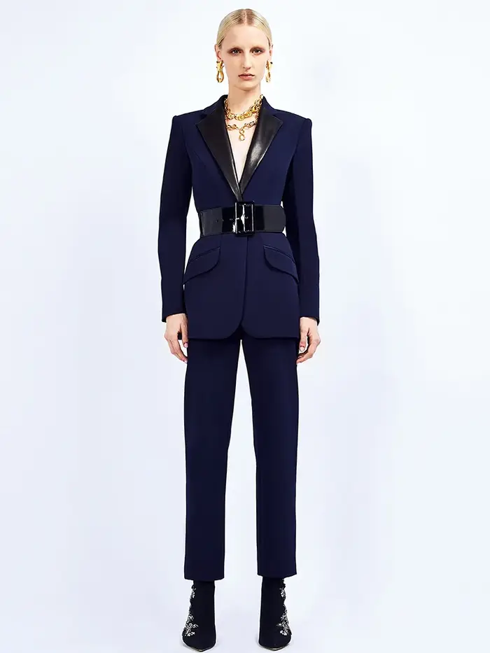 HIGH STREET Nouveauté 2026 Collection Printemps/Été Ensemble de costume de créateur pour femme, Blaz