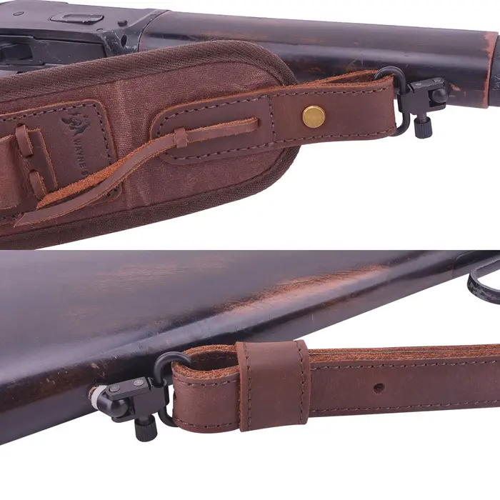 Sangle de transport en cuir pour fusil de chasse, écharpe de munitions, ceinture de odorréglable pou