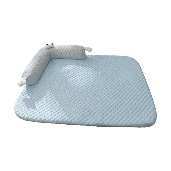 BSEVB - Tapis de couchage pour animaux antidérapant, respirant et rafraîchissant, doux, lisse, amovi