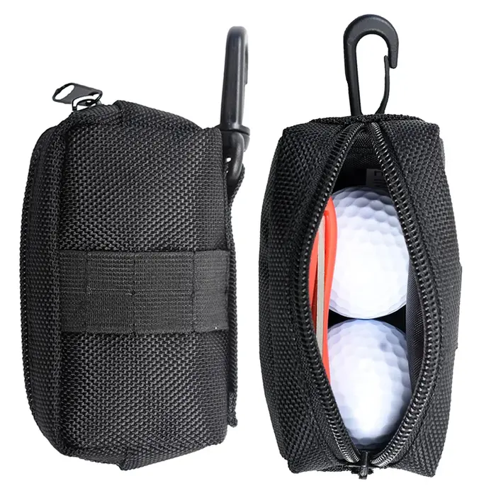 Sac de balle de Golf étanche avec Clip, pochette de support de Tee de Golf, sac banane léger, étui d