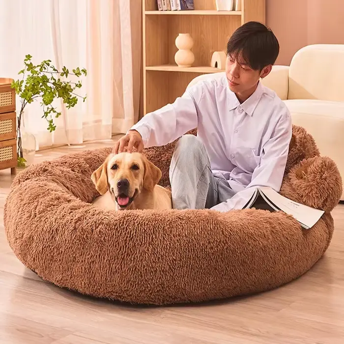 Lit moelleux pour chien, grands produits pour animaux de compagnie, lits pour chiens, canapé en forme de patte d'ours mignon, tapis de chenil pour chiots et chats, panier, accessoires pour animaux de 