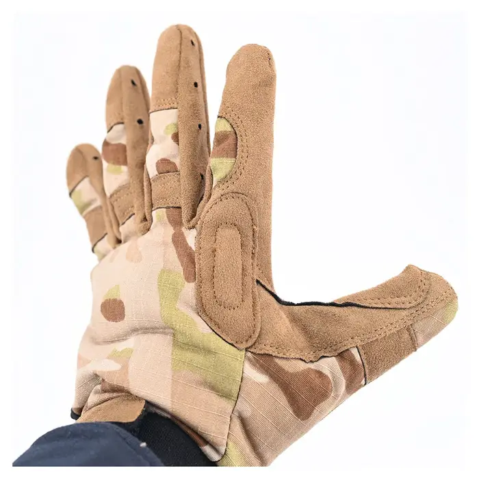 Gants d'hiver camouflage rembourrés coton pour chasse tactique et randonnée hivernale