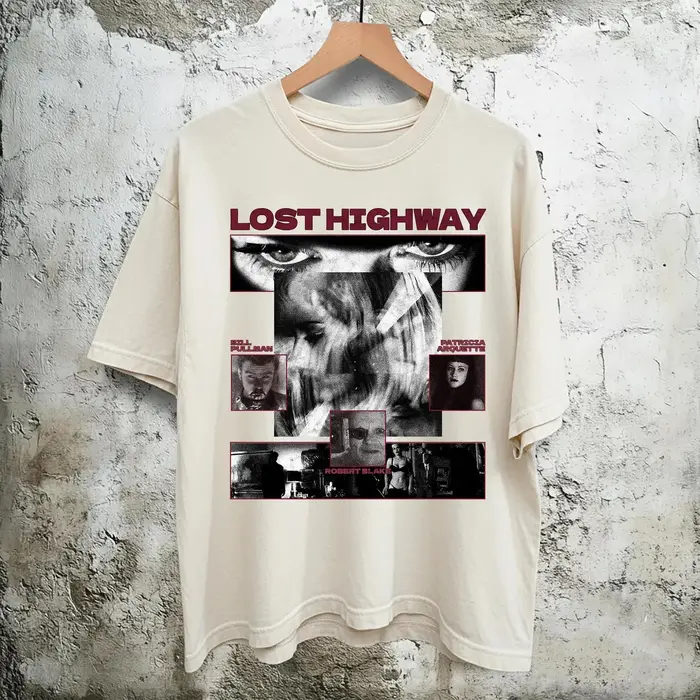 T-shirt du film Lost Highway, T-shirt du film classique de David Lynch, T-shirt graphique vintage, T