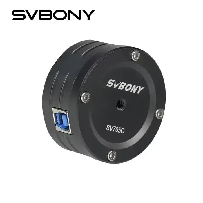 Caméra planétaire couleur SVBONY SV705C/ IMX585/ EAA/ USB3.0 Imagerie solaire lunaire 8,3 MP Pas de 