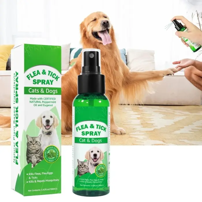 100ml traitement prévention des puces chat galeacariens