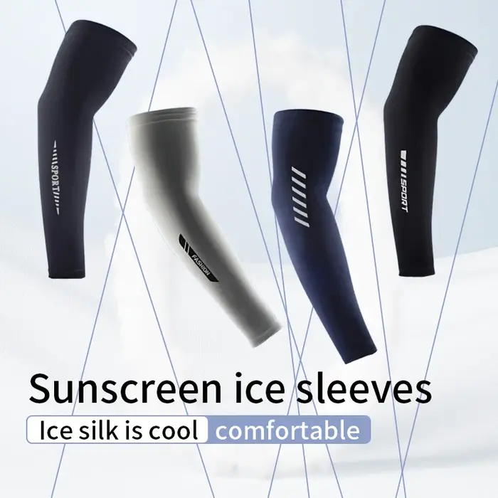 Manches de protection solaire UV pour hommes et femmes
