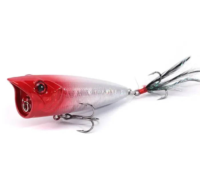 Fusée Popper Topwater frappé la vague d'eau Popper fort bruit grand éclaboussure coulée Isca leurres