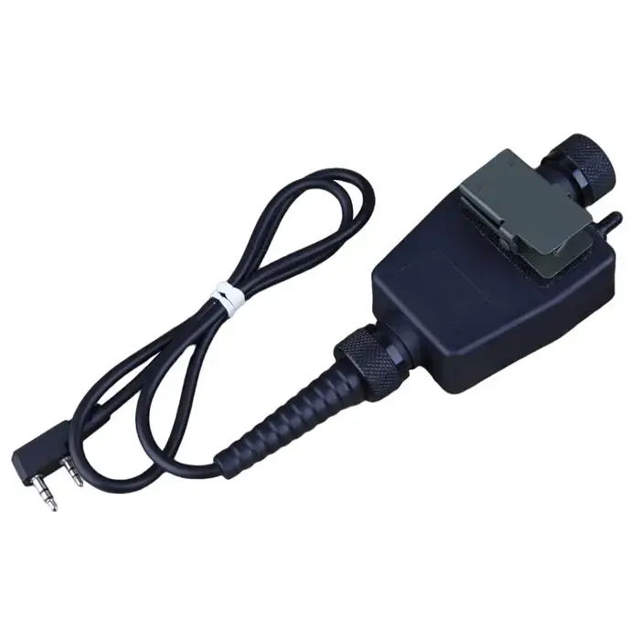 Emersongear pour TEA PTT interphone tactique fil de commutation pour Kenwood Version Radio Charge pr