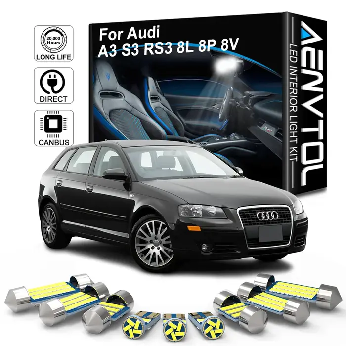 AENVTOL Canbus pour Audi A3 S3 RS3 8L 8P 8V berline Sportback 1996-2005 2006-2014 2015 2016 2017 acc