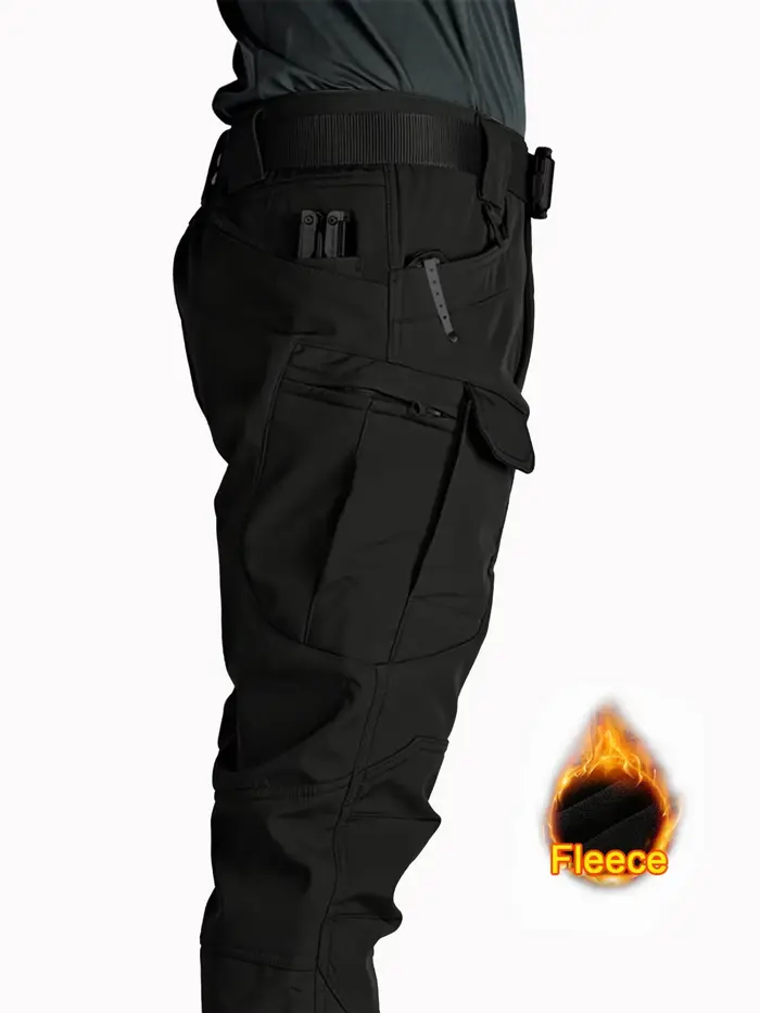 Pantalon cargo à patte d'éléphant 2025 homme - Chasse randonnée alpinisme pantalon de travail ample