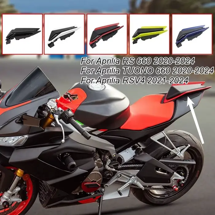 Housse de siège arrière pour Aprilia RS 660 RSV4 2021-2024 pour Aprilia TUONO 660 2020-2024 Kit de c