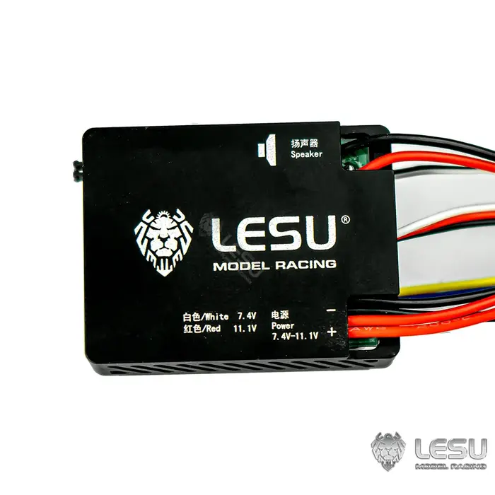 LESU RC pièces système sonore lumineux ensemble groupe LED pour véhicules de Construction à l'échell
