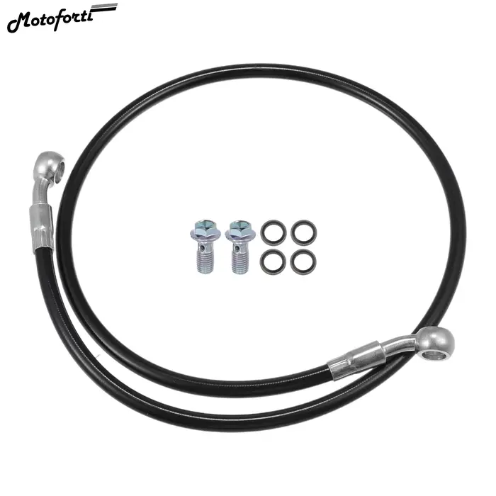 Motoforti 30/50/60/80/90/100/110/150/180/200/220cm tuyau de frein moto ligne de frein hydraulique tu