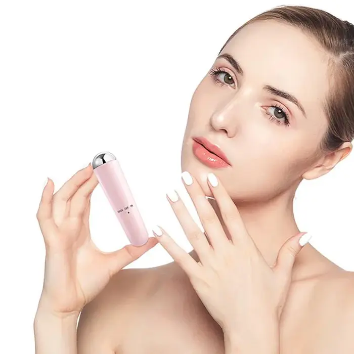 Appareil beauté yeux massager facial - Réduction cernes et poches - Soin peau thérapie par vibration