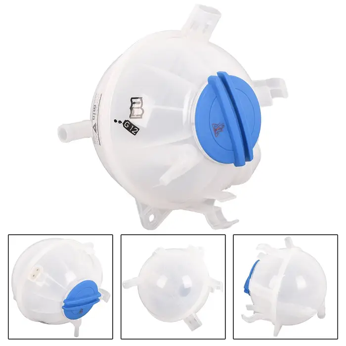 Bouteille et bouchon de réservoir de liquide de refroidissement de radiateur de moteur en plastique 