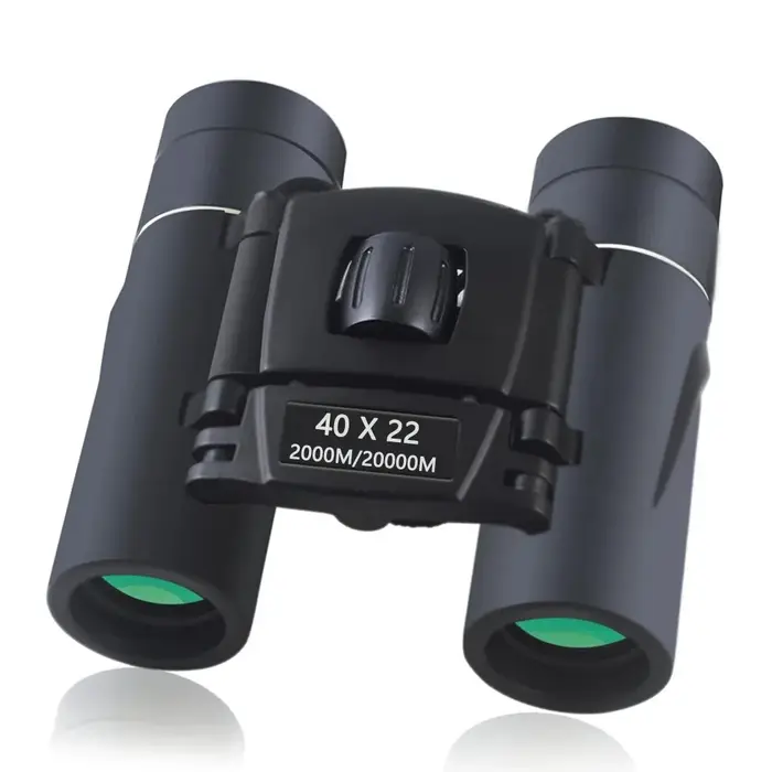 Jumelles puissantes 40x22 HD 2000M longue portée télescope pliable BAK4 FMC optique chasse sport