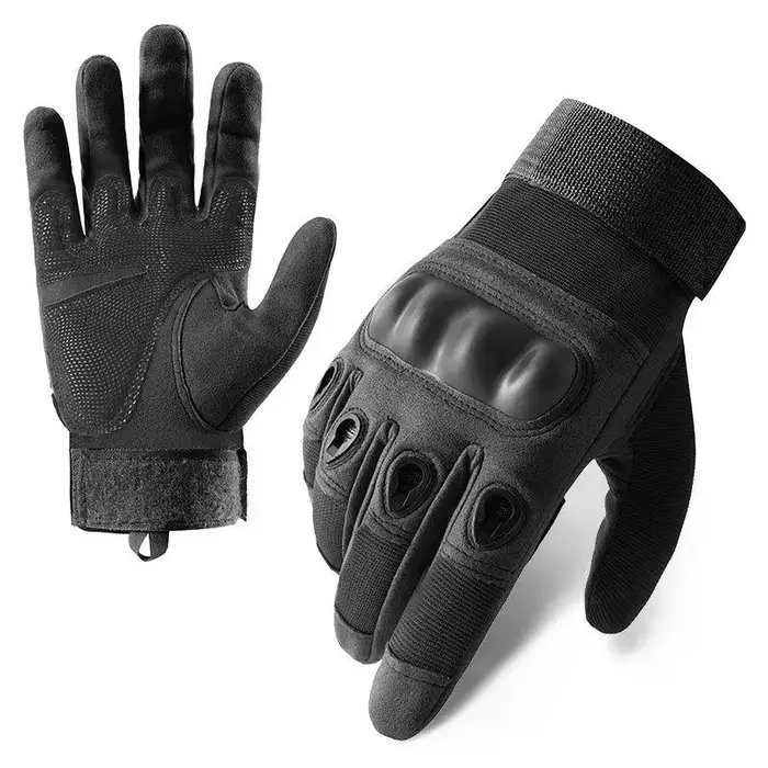Gants tactiques homme Z907 noir - Protection complète chasse escalade vélo et entraînement sportif outdoor