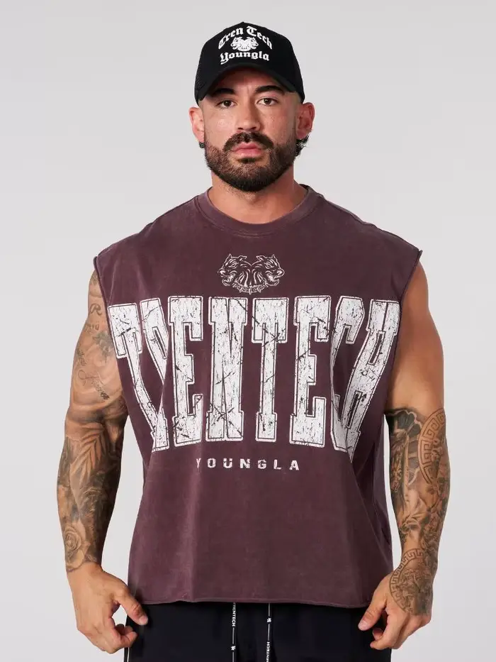 T-shirt youngla coton pur imprimé décontracté pour hommes protection solaire sans plis occasions estivales quotidiennes
