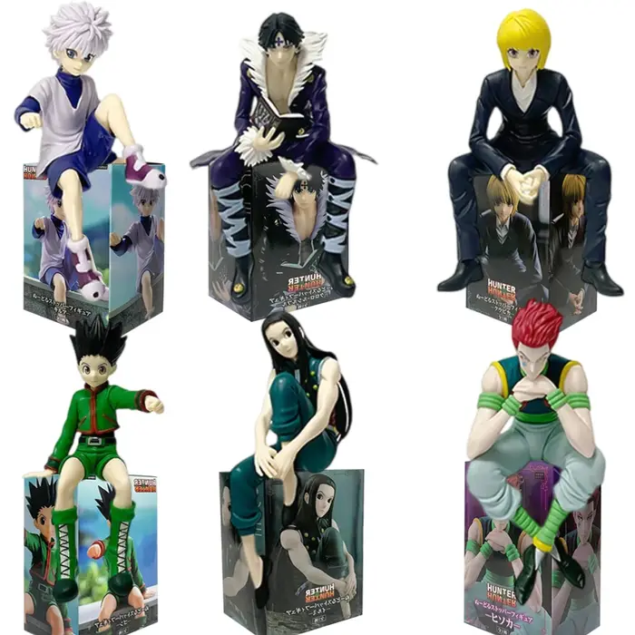 Figurines Hunter x Hunter Gon Freecss Alluka Zoldyck Chrollo Lucilfer Kurapika modèle PVC jouets pour collectionneurs et cadeaux occasions spéciales