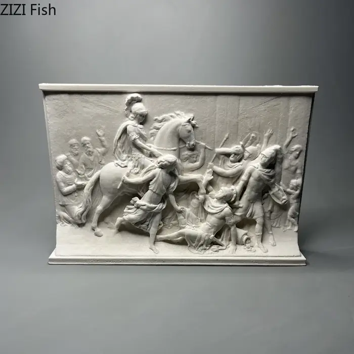 Figurines d'impression stéréoscopiques de guerrier romain