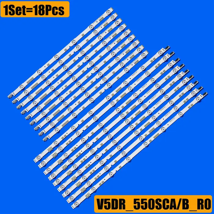Bande de rétro-éclairage LED pour UE55JU6800 UE55JU6800K UE55JU6872 UE55JU6870 UE55JU6850 UA55JS7200