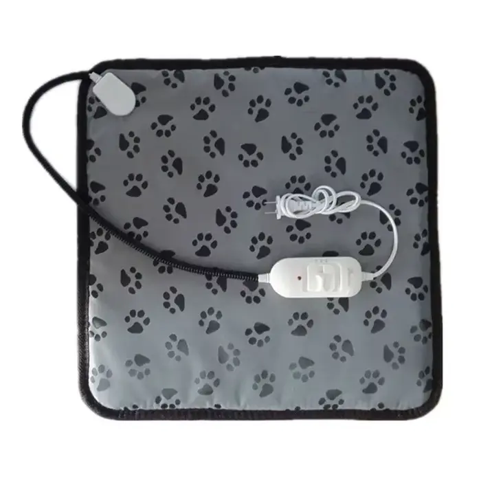 Tapis chauffant pour animaux de compagnie coussin chauffant à température réglable confortable et étanche pour chiens occasions spéciales cadeau pour animaux de compagnie