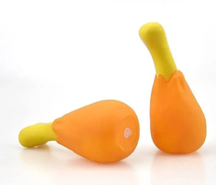 Jouets pour chiens, 2 pièces, jambes de poulet grinçantes, à mâcher interactif, fournitures pour ani