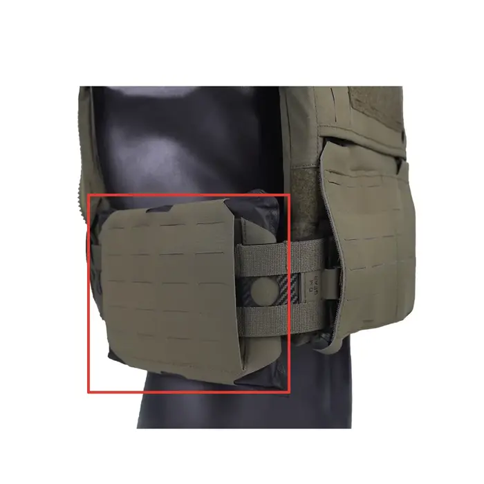 Paires de pochettes latérales Molle pour gilet tactique - Set plaques latérales JPC FCPC FCSK