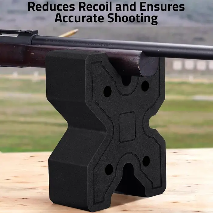 Support de tir tactique pour fusil en mousse EVA, support de banc de tir, support de fusil de chasse, support avant-arrière pour arme à feu