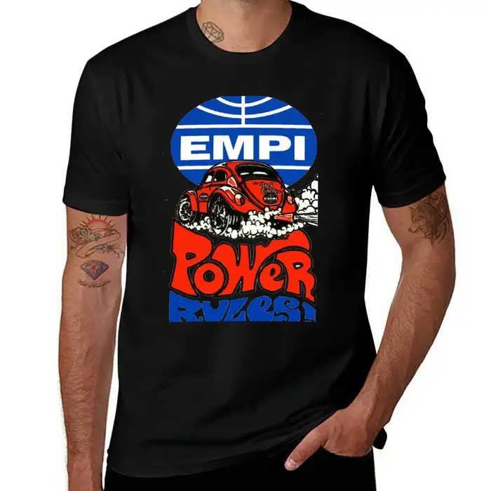 Empi règles de puissance T-Shirt coton t-shirts homme 100% homme T-Shirt concepteur