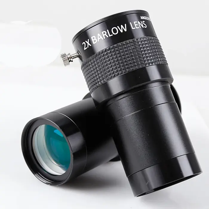 Angeleyes-multiplicateur de métal 2x miroir Barlow 2 pouces filetage M42 Accessoires de télescope as