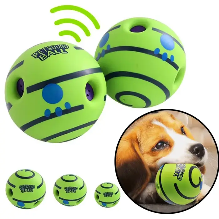 Jouet pour chien Wobble Wag Giggle Ball pour obtenir