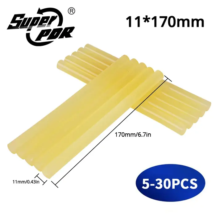 Bâtons de colle pour débosselage Super PDR, 5/10 pièces, bâton de colle thermofusible universel à ha