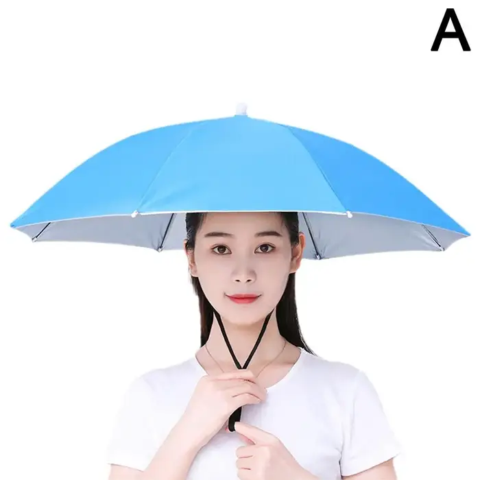 Parapluie coupe-vent pliant portable, chapeau de pêche, pare-soleil, équipement de pluie, extérieur,