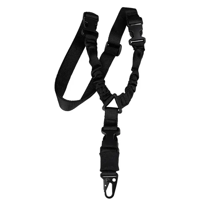 Tactique Pistolet Sling Militaire Tir Réglable 3 Point Bungee Airsoft Fusil Cerclage Ceinture Chasse