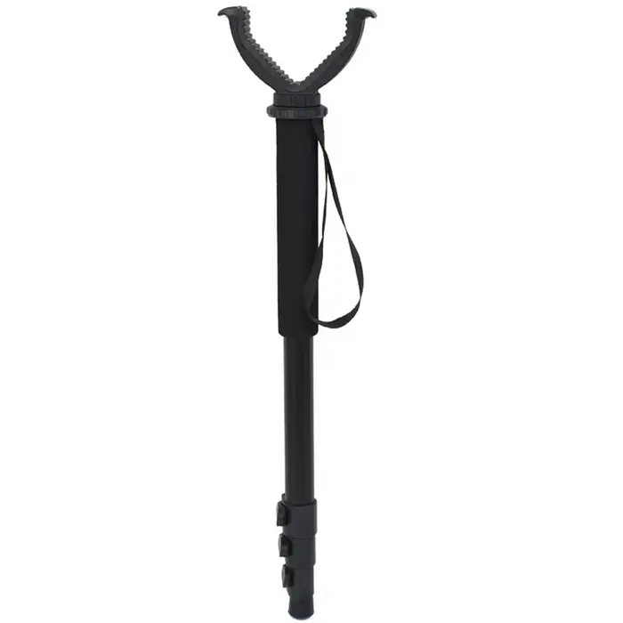 Accessoire de tir de chasse en aluminium, joug rotatif en forme de V, monopode, bâton de tir télesco