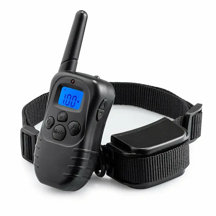Collier anti-choc pour chien, collier d'entraînement pour chien avec télécommande, collier d'entraîn