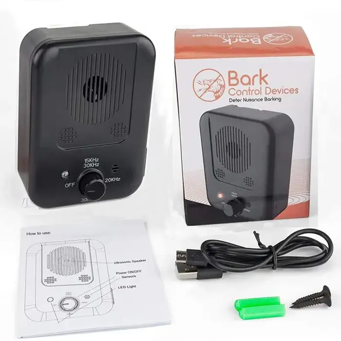 Dispositif anti-aboiement ultrasonique HOMEFISH, dispositif d'entraînement pour chien, dispositif de