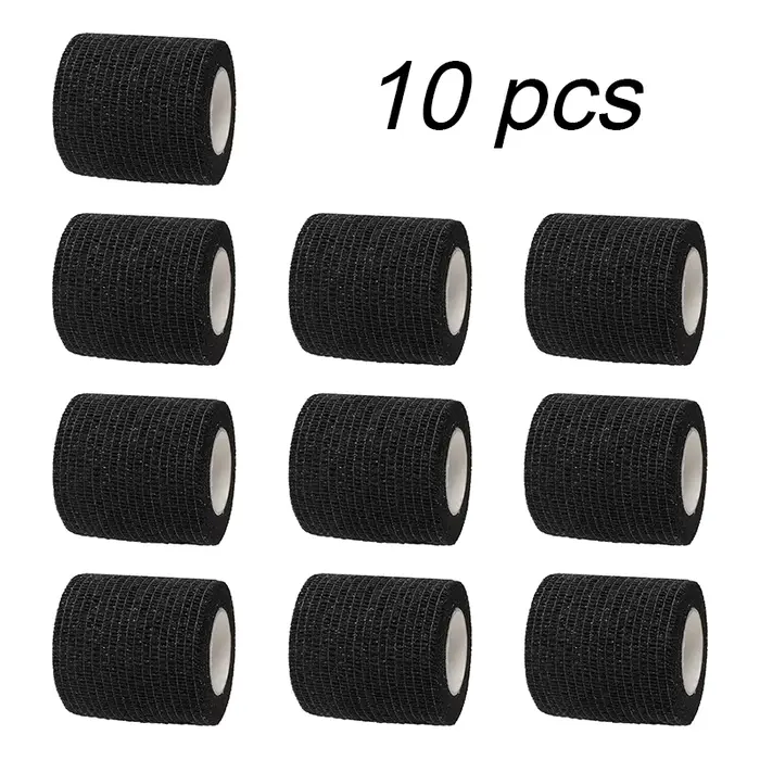 Genouillères élastiques auto-adhésives pour le sport, 4.8 m, 18 couleurs, doigts, chevilles, paumes 
