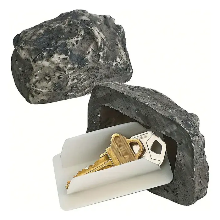 Cachette de clés extérieure pour jardin