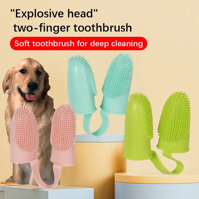 Brosse à Dents pour Animaux de Compagnie