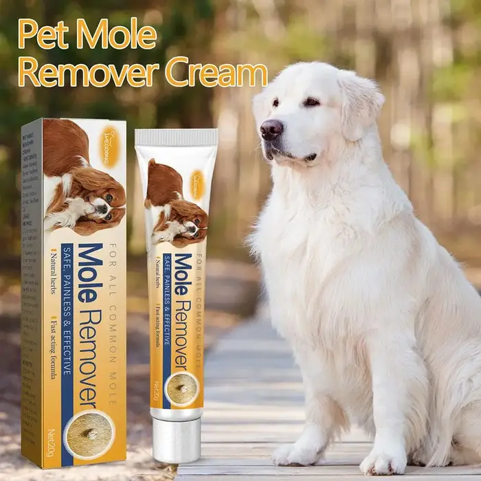 Crème naturelle anti-verrue pour chien